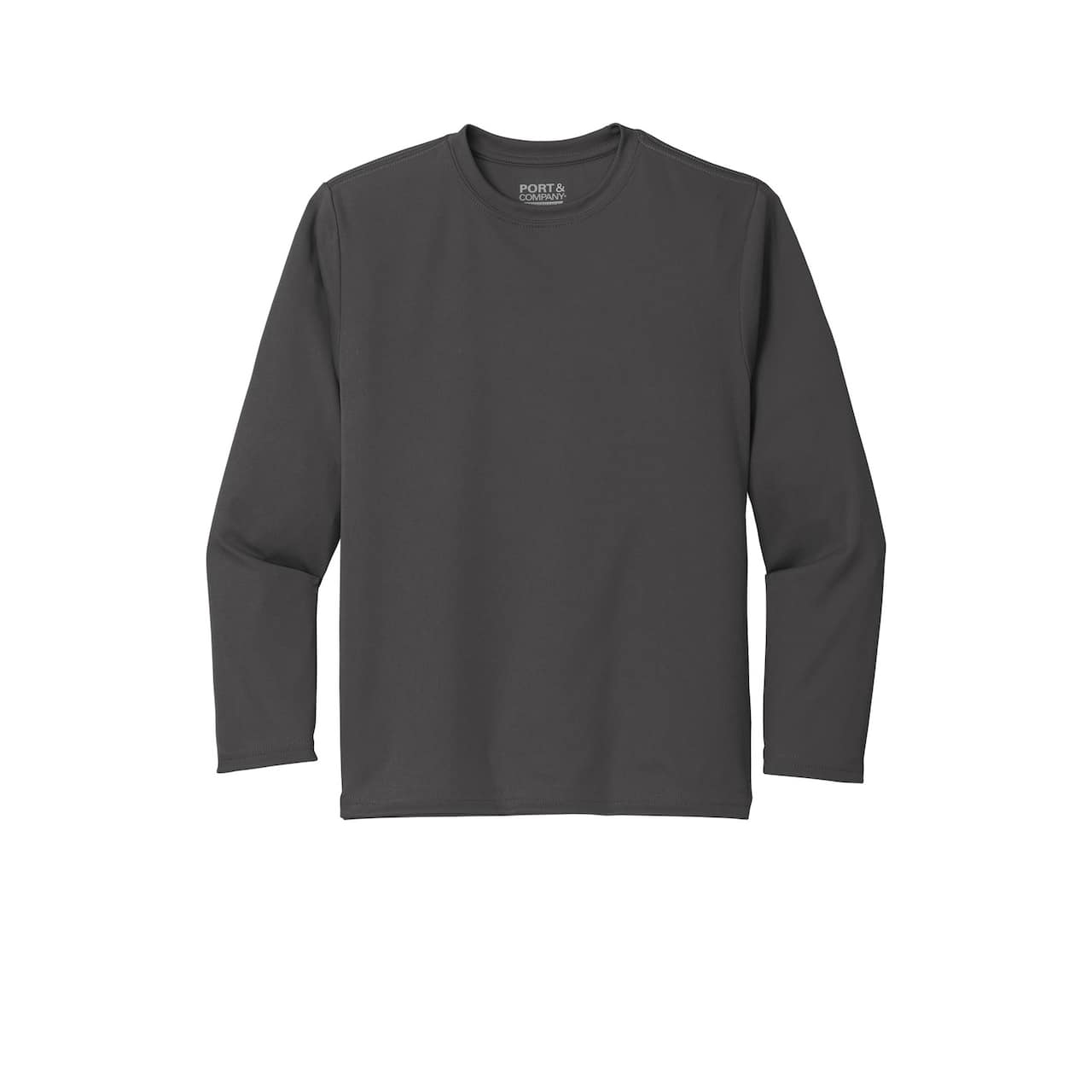Port & Company® Youth Long Sleeve Performance T-Shirt